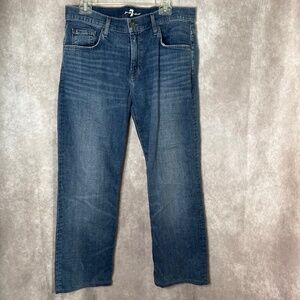 7 For All Mankind Austyn Mens Denim Jeans 34x28 - HEMMED